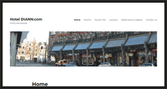 Desktop Screenshot of hoteldiann.com